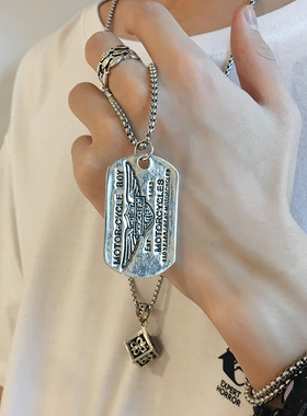 新款吊坠韩版潮流网红ins项链