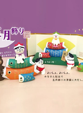 树脂装饰日式桌面端午节公仔