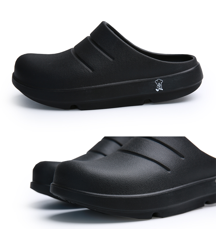 新款EVA平底透气厨房防滑用鞋酒店工作鞋男女医生鞋ICU防护鞋软 - 图2
