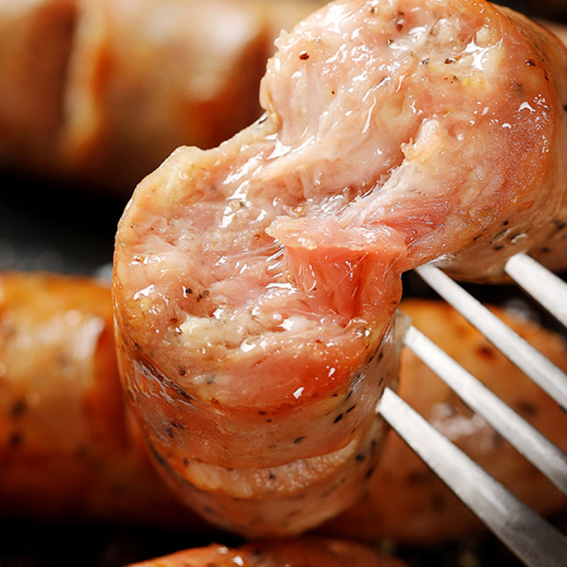 安井火山石烤肠空气炸锅烤地道肉肠黑胡椒热狗肠淀粉肠火腿肠香肠,淘宝优惠券,粉丝福利购,淘宝优惠卷