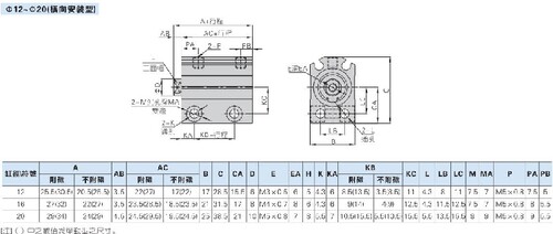 MU6X10S小型自由安装气缸MSU6 MU6X4X6X8X10X15X20X25X30-S-B 6X8 - 图2