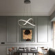 Light luxury art bedroom dining room chandelier