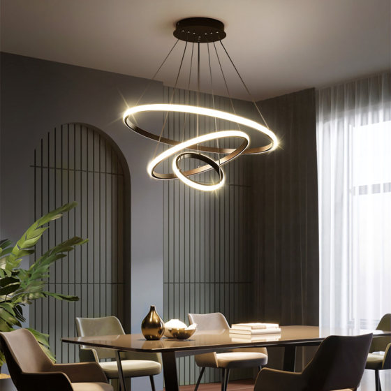 Light luxury art bedroom dining room chandelier