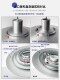 Danish designer p376 flying saucer restaurant chandelier modern simple Nordic aluminum dining room multi-layer dining table bar lamp