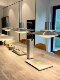 Danish designer p376 flying saucer restaurant chandelier modern simple Nordic aluminum dining room multi-layer dining table bar lamp