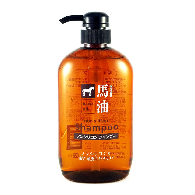 Japanese authentic horse oil control hair care shampoo shower gel