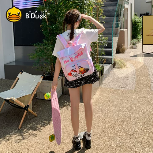 B.Duck, hello kitty, милый рюкзак, ранец, 2021 года, новая коллекция