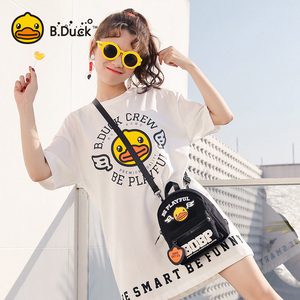 B.Duck小黄鸭牛津布迷你双肩包