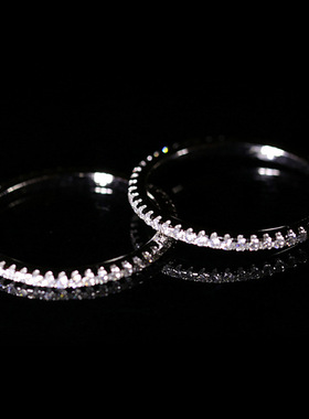 s925纯银个性小众设计戒指