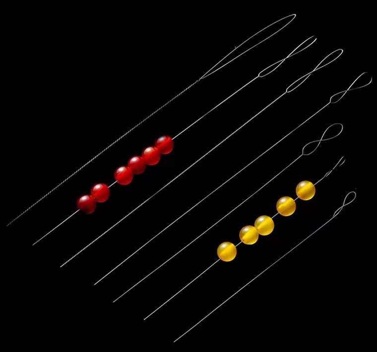 麻花串珠针手工diy穿珠子不锈钢丝引线极细专用串珠神器工具 - 图0