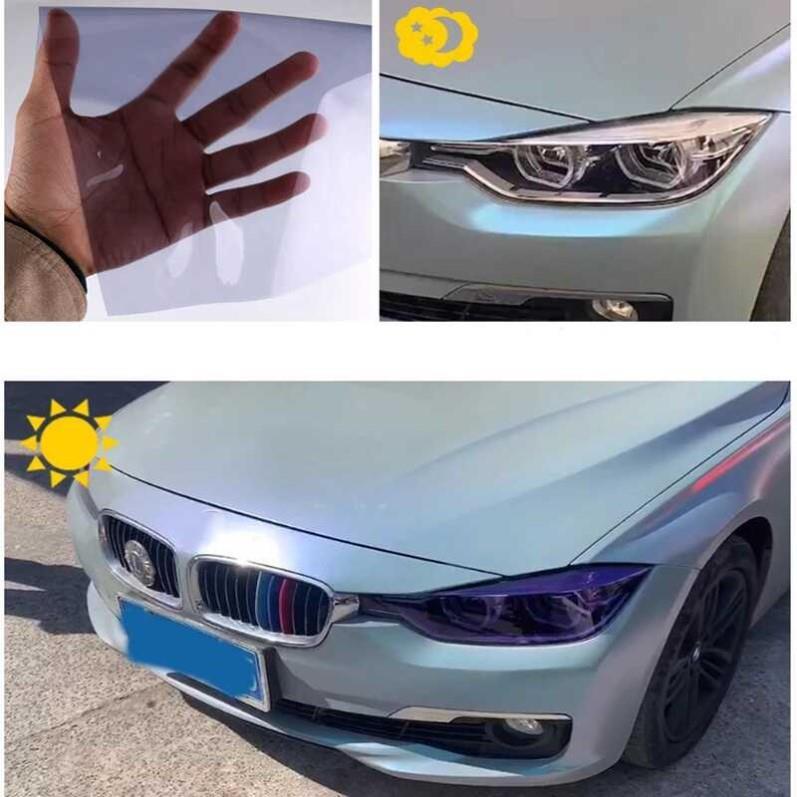 适用于24款极核AE5I PRO炫彩大灯膜保护贴膜TPU透明高透改装配件 - 图0