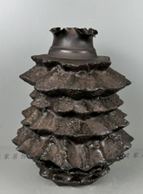 现代北欧ins风工艺存钱罐收音机造型陶瓷花器圣诞风书桌创意摆件