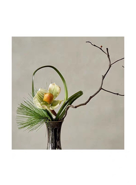 新中式酒店大厅装饰品摆件茶室洽谈室桌面茶具摆件茶道具茶盘