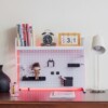 Desktop hole plate rack RGB fantasy ambient light