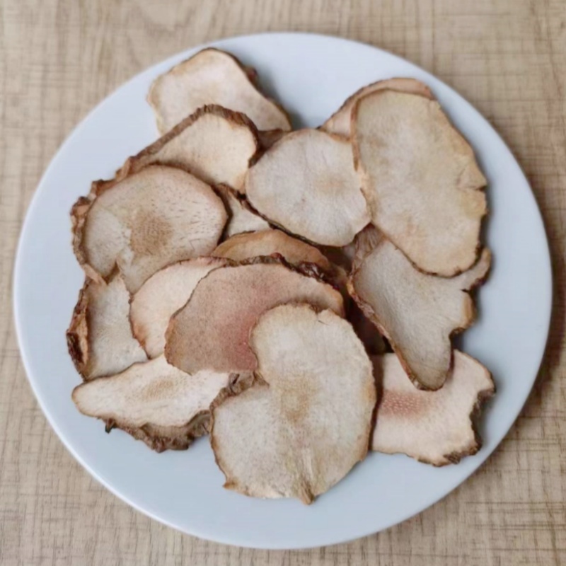 正宗土茯苓片中药材五指毛桃厚切片粉白茯苓硬饭头去湿气煲汤500g