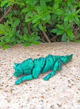 3D打印大灰狼网红玩具车内装饰手办礼物