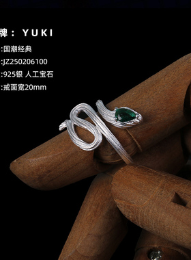 时尚纯银小众设计师款艺术风格