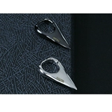 Небольшие дизайнерские серьги подходит для мужчин и женщин