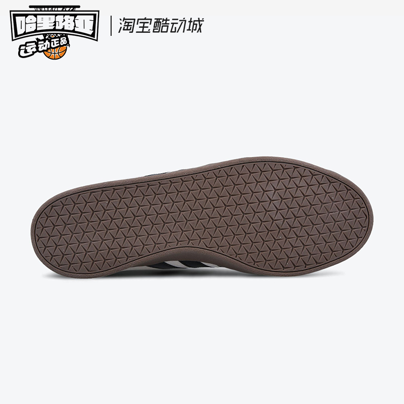 Adidas/阿迪达斯neo VL Court Lifestyle 减震灰色休闲板鞋HQ1802 - 图1