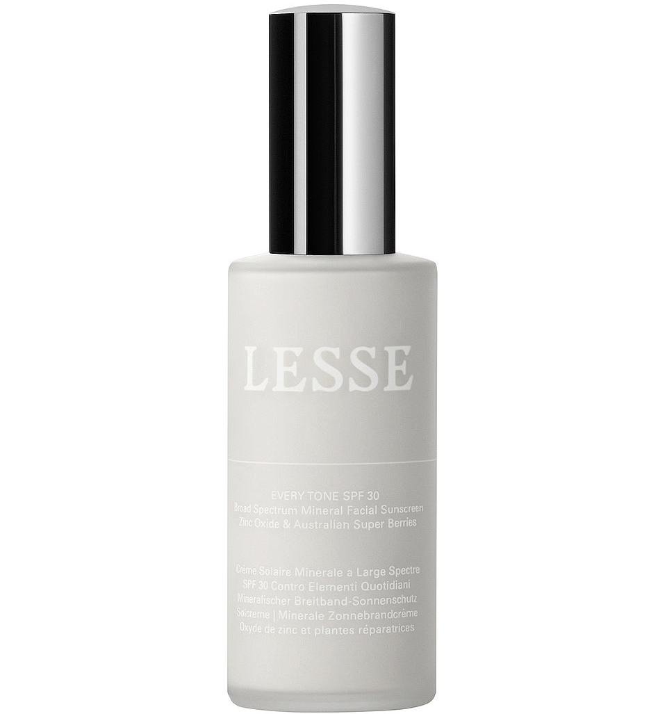 预 不致粉刺敏感肌友好 LESSE 矿物天然防晒霜SPF30/60ml - 图2