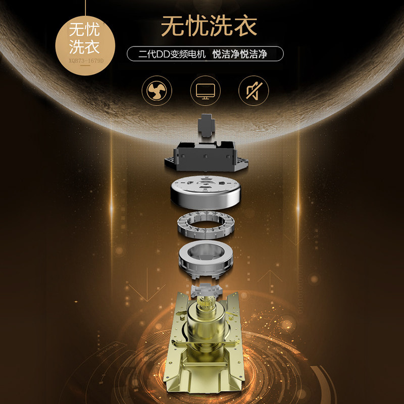 威力xqb85-1679d 8.5公斤kg洗衣机 好邻居电器洗衣机