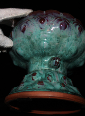 国大师佩章刘山珍品收藏级钧瓷