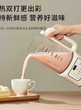 出口跨境110V电压破壁豆浆机陶瓷釉防糊底全自动加热免过滤破壁机