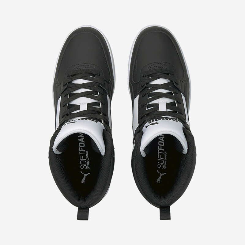 Puma/彪马正品新款男女休闲潮流高帮耐磨运动板鞋374765-01 - 图2