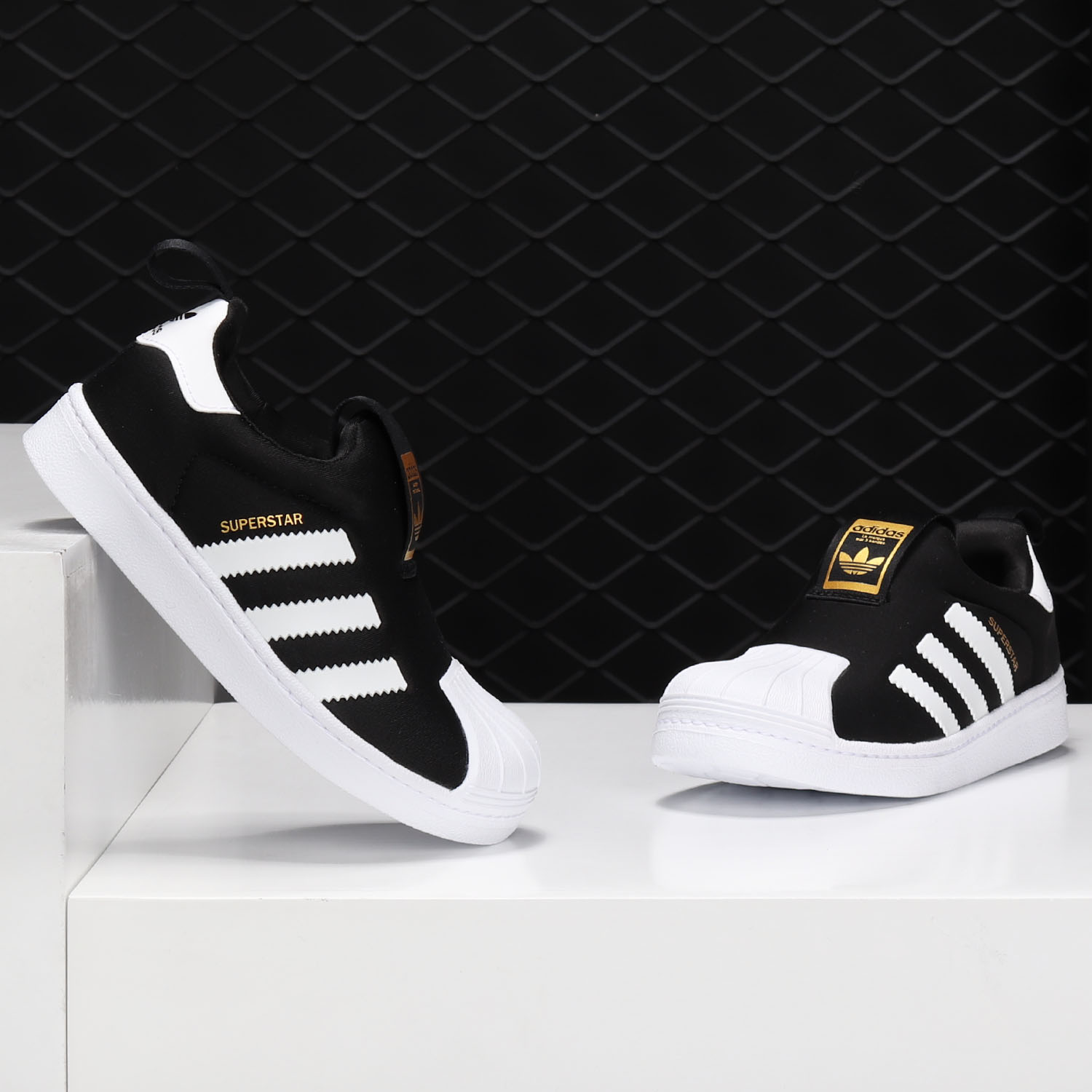 Adidas/阿迪达斯正品 SUPERSTAR 360 C 儿童休闲运动经典鞋S32130 - 图0