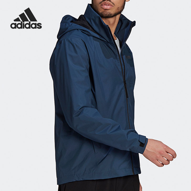 adidas Terrex Multi RAIN.RDY Primegreen Two-Layer Rain Jacket | GI7294 |  FOOTY.COM