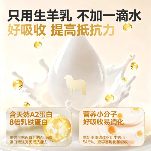 【尝鲜试吃】耐威克鲜羊奶酥化狗粮乳鸽中小型犬成幼犬试吃装50g - 图0