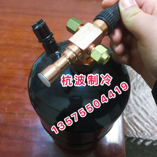 制冷立式储液器冷库机组焊接冷媒罐桶1升 2L 3 5HP 8 10 12 14匹P - 图2