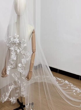 新娘结婚头纱高端定制