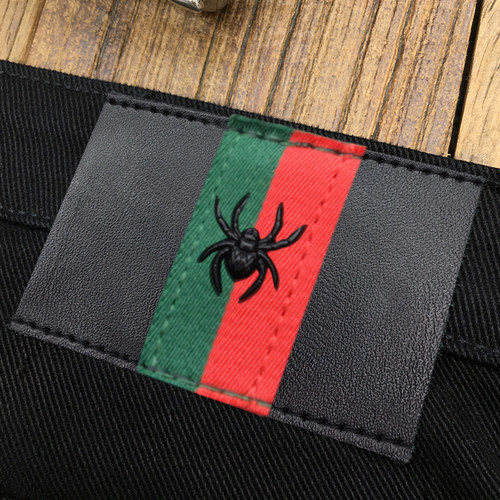 九分黑色牛仔裤男韩版潮流百搭弹力小脚修身显瘦纯黑色休闲9分裤 - 图1