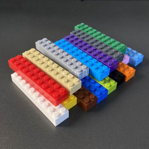 兼容某高小颗粒拼装积木DIY零件 厚砖2x10 3006基础配件MOC补件 - 图0