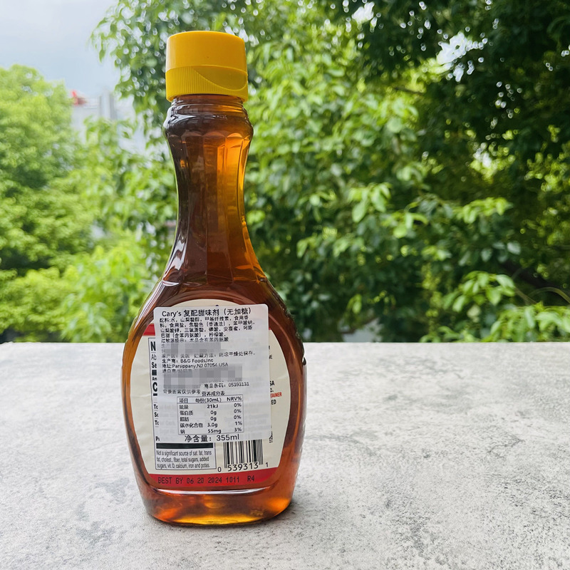 Cary's Sugar Free Low Calorie Syrup美国0脂无加糖糖浆355ml - 图1