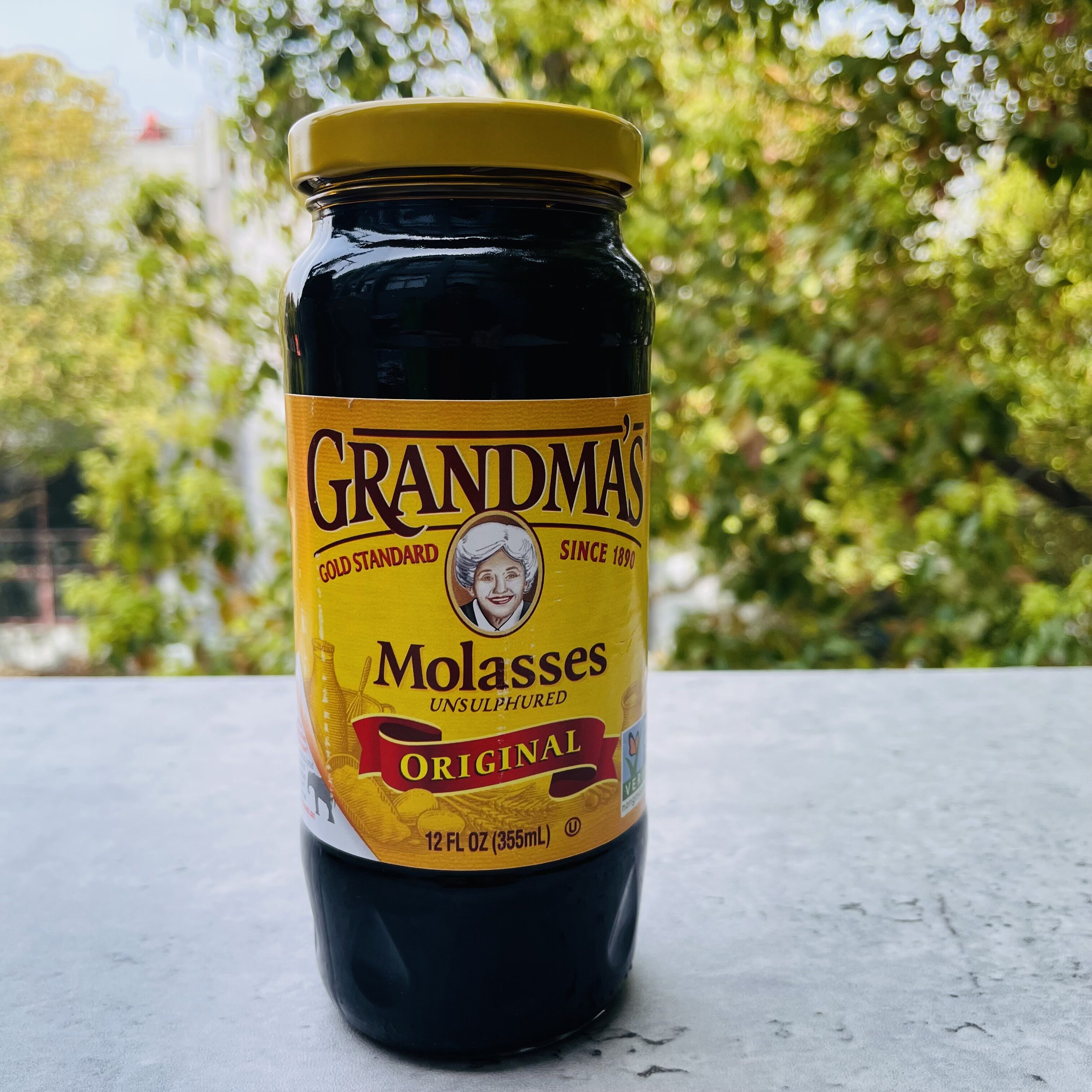 Grandma's Molasses Original美国外婆牌原味糖浆糖蜜蔗糖浆355ml - 图0