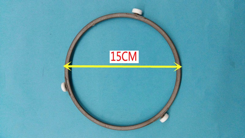 适用于格兰仕美的微波炉配件玻璃转盘 转环转圈滚轮支架18.9厘米 - 图3