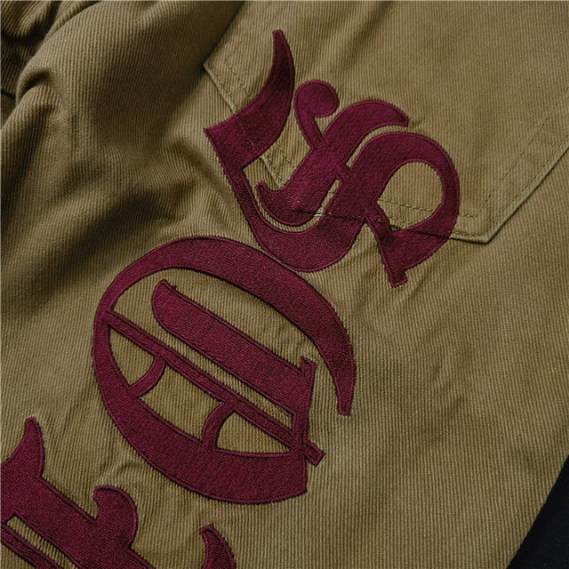 Trousers Casual Pants Street Fashion Embroidered Canvas Pants