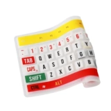 Антибактериальная водостойкая клавиатура, защитный механический ноутбук, прозрачная универсальная наклейка