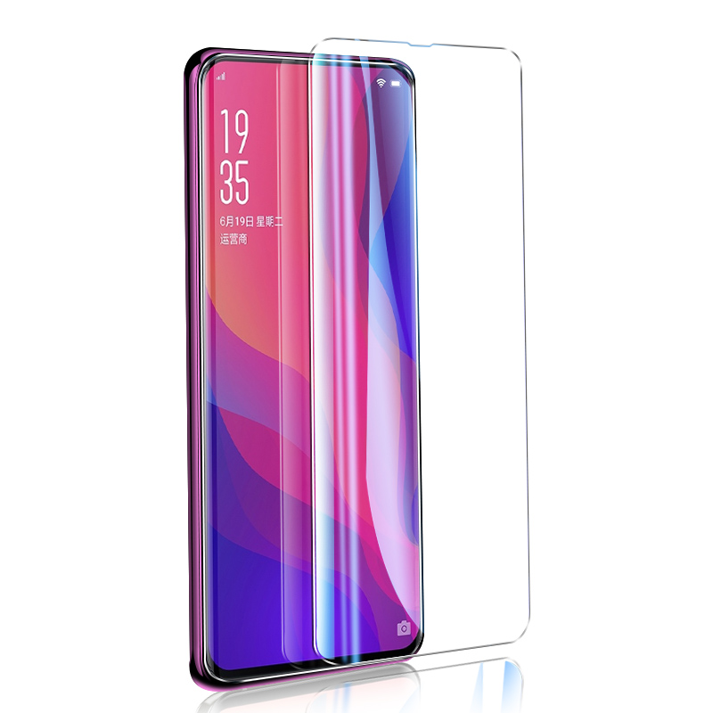 适用曲面oppo Reno9Pro全屏UV膜Reno11Pro 4 3钢化膜find X7手机膜oppofindX6高清玻璃X2真我X7Pro至尊保护膜 - 图3