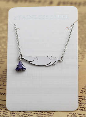 洗澡带不掉色轻奢高级项链女夏天2024新款爆款锁骨链小众设计吊坠