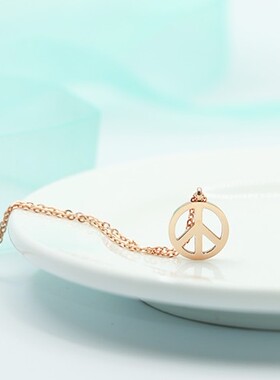 反战风彩金韩版礼物短链