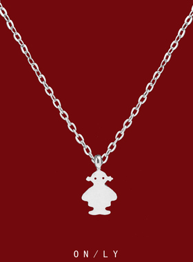 迷你小女孩ins简约百搭个性淑女项链冷淡风锁骨链精致日常颈链女