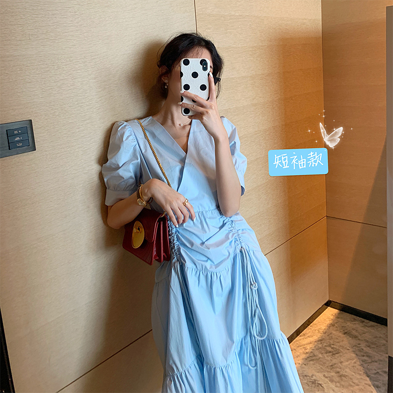 yuqi夏天显瘦气质2020新款连衣裙 YUQI刘妤淇 YUQI STUDIO连衣裙