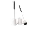 Cleaning toilet brush household base toilet brush no dead angle toilet brush round head no punching source factory