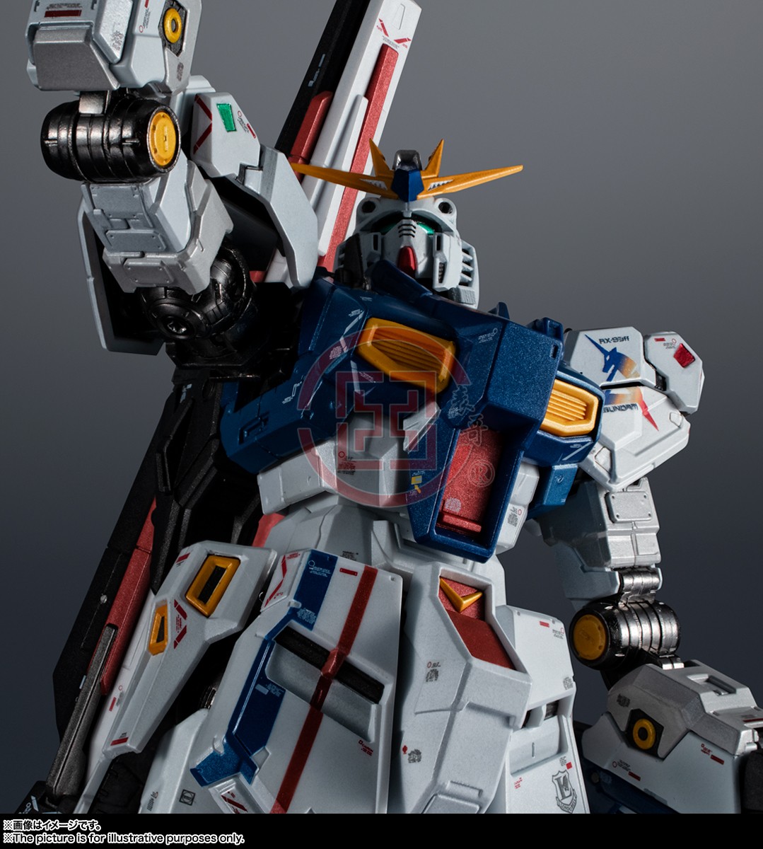 现货日本万代 PB会场限定超合金福冈牛高达 RX-93ff VGUNDAM-图0