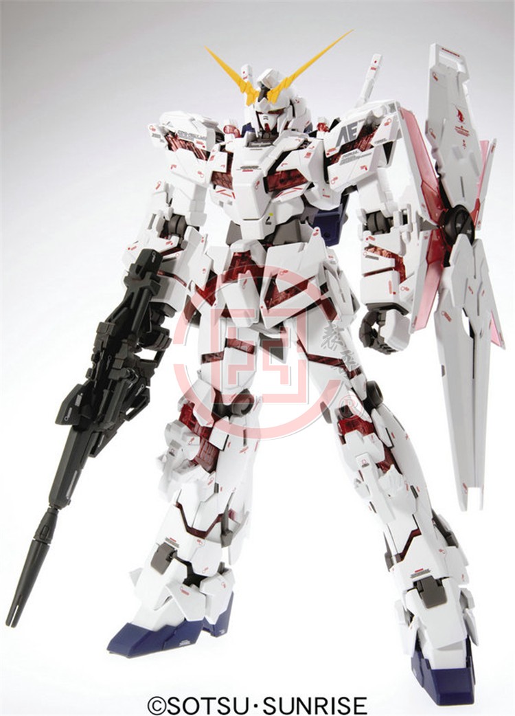 现货日本万代 MG独角兽高达 Unicorn RX-0卡版 Ver.Ka拼装-图0