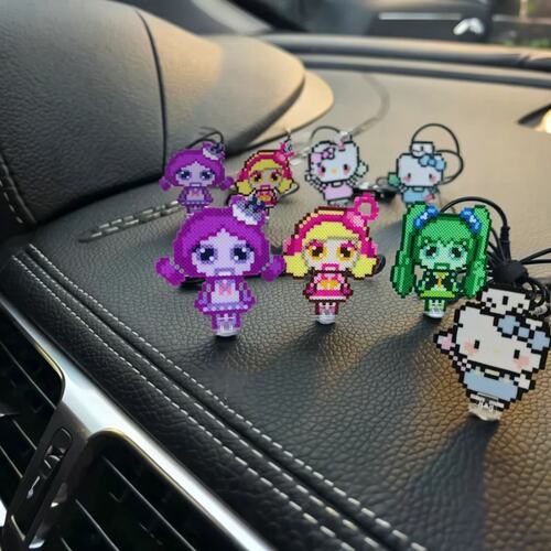 桌面亚克力牌卡牌支架迷你粘夹徽章夹子广告牌支架diy个性展示架 - 图3