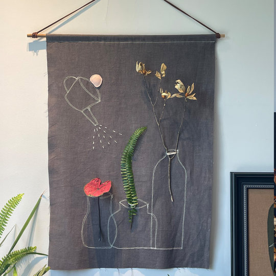 Art tapestry room wall living room decoration hanging cloth B&B atmosphere concealing cloth art hanging painting on the wall high-end